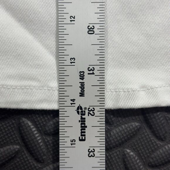 Cache Capri Jeans Women's 12 White Novelty Denim Zip Fly Casual Outdoor Retro - Picture 6 of 8